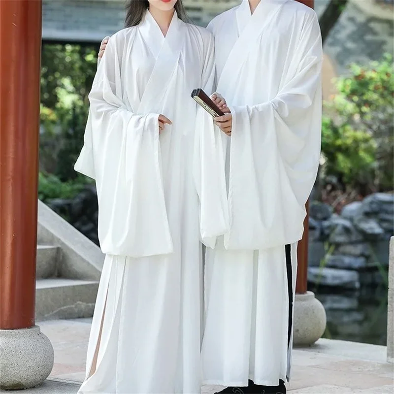 

2025 Historical Hanfu Inner Robe - Tang Ming Dynasty Unisex Round Neck Undergarment, Traditional Chinese Costume Gown Apparel