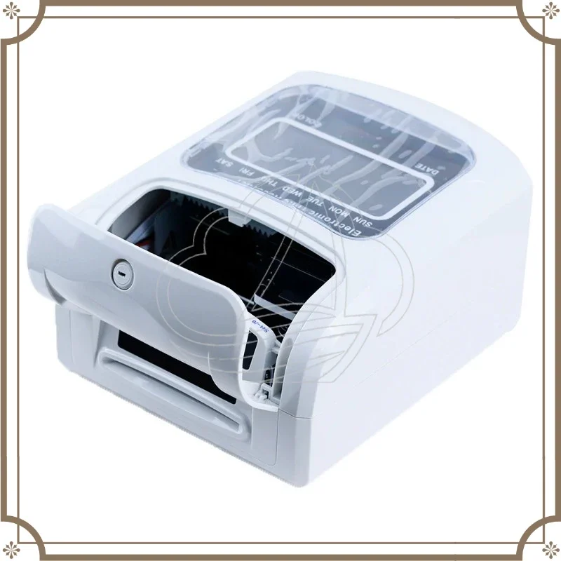 Office Staff Attendance Punch Machine ID Card Swipe Check-In Time Recording Device