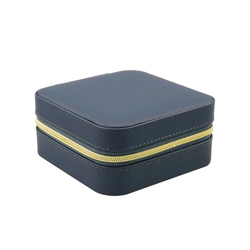 custom.Quality Luxury Jewelry Organizer Box in Quickly Deliver Jewelry Plastic Jewelry Zipper Storage Box