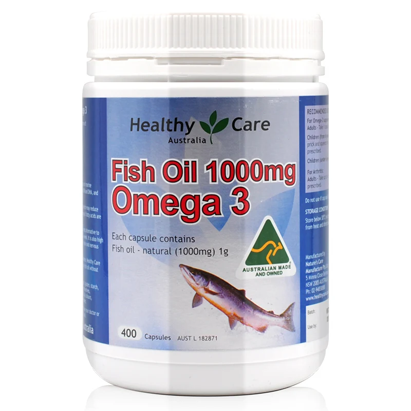 Free shipping fish oil 1000 mg omega 3 400 pcs