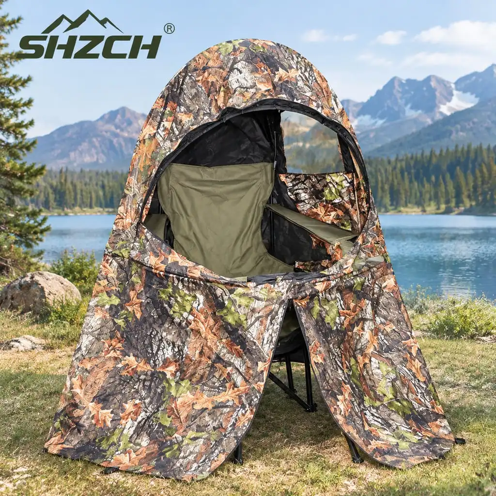 Camouflage Bird Watching Photography Tent, Folding Tent, Beach Camping Fishing Chair, Garden Furniture Sets, Outdoor Hunting Su