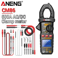 ANENG CM86 Clamp Meter 600A AC/DC Current Voltage Diode Digital Multimeter NCV Professional Electrician Voltage Detection  Tools