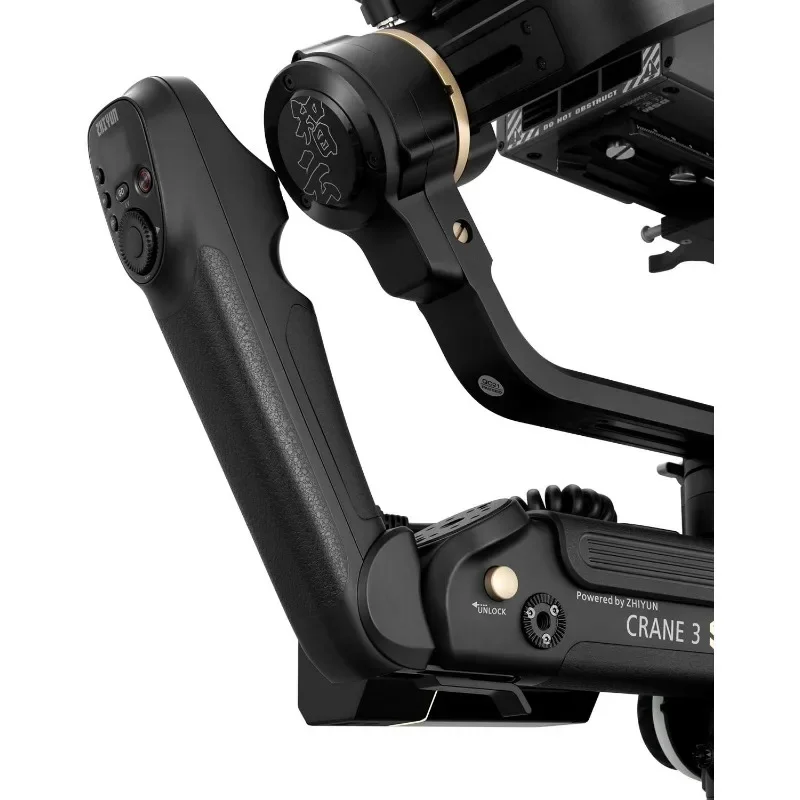 ZHIYUN-Stabilisateur de caméra Crane 3S, cardan à 3 axes pour appareils photo reflex numériques, caméscopes (kit Pro)