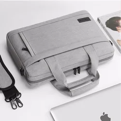Shockproof Messenger Laptop Bag 13.3,14,15.6,17.3 Inch,Briefcase Man Lady Shoulder Case For Macbook Air Pro Notebook Computer PC