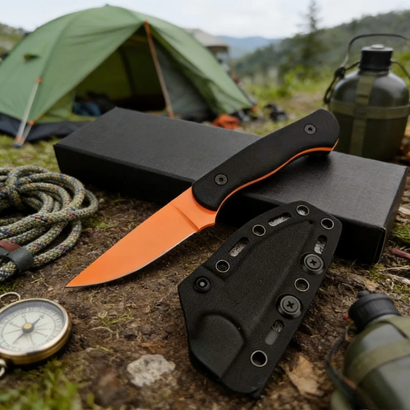 

Многофункциональный нож с фиксированным лезвием, мужские режущие инструменты, для выживания в дикой природе, исследования, приключений, спасения, EDC