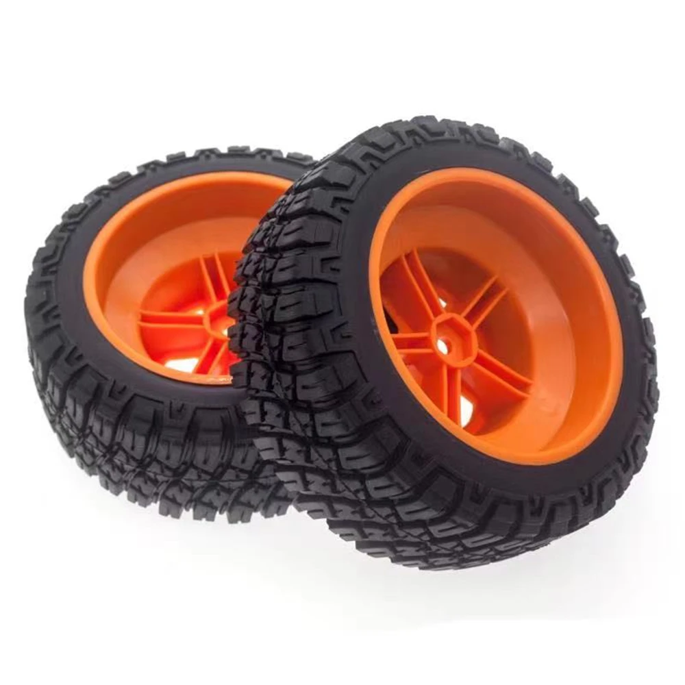 4PCS 120MM RC Car Rubber Tires Wheel Rim Set for 1/10 Short Course Truck Traxxas Slash Tamiya HPI Kyosho Redcat ARRMA,4