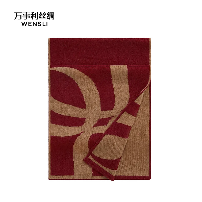 Wensli, novedades de invierno para hombres y mujeres, chales y bufandas que retienen el calor, chales de lana de gran tamaño y bufandas de lana