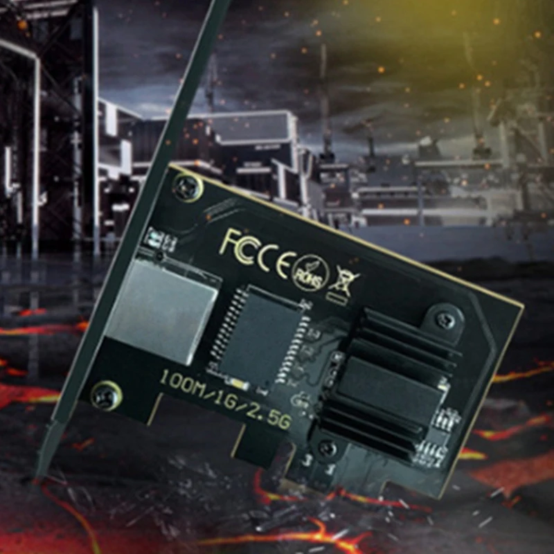 有線ネットワークカード,ゲーミング用,コンピューターでの適応,2.5 pcieアダプター,2500m, 2.5g