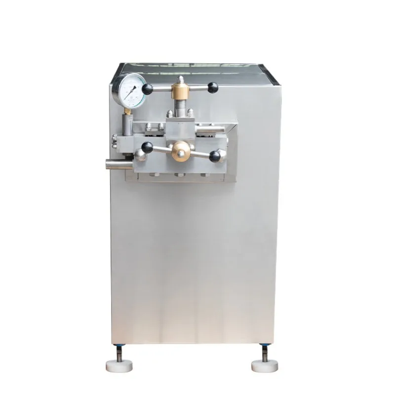 Stainless steel commercial ultra-high pressure electric homogenizer, milk yogurt homogenizer, juice beverage high pressure