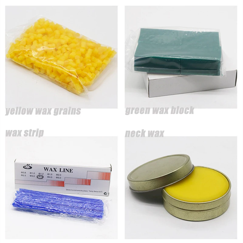 Dental Wax Strips, Wax Grains, Wax Blocks, Neck Wax Complete Range of Models