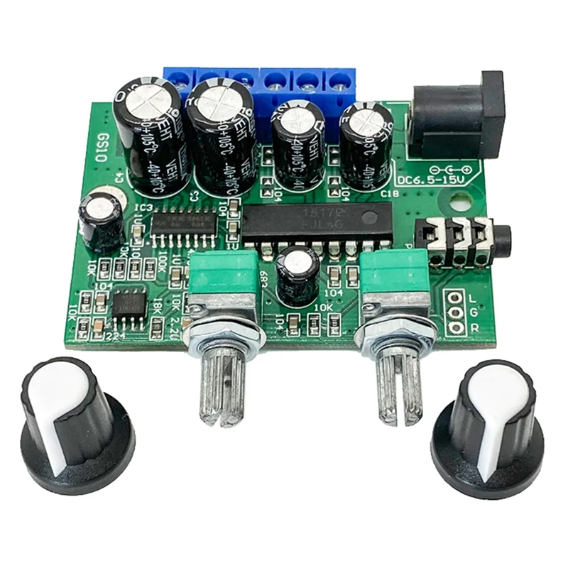 【B74A】Digital 2.1 Channel Subwoofer Amplifier Board 2X6w+25W Pure Bass Hifi Stereo Audio Power Amplifier Dual Channel Module