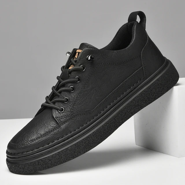 Suede Leather Brand Sneakers Soulier Homme Marques Italie Luxury Brand Casual Aliexpress