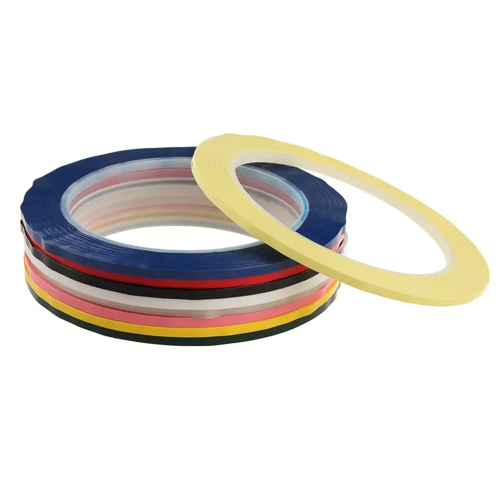 Pcs DIY Multicolor No Trace 5S Waterproof Insulation Marking Tape Desktop Positioning Tape Drawing Grid Whiteboard Warning Line