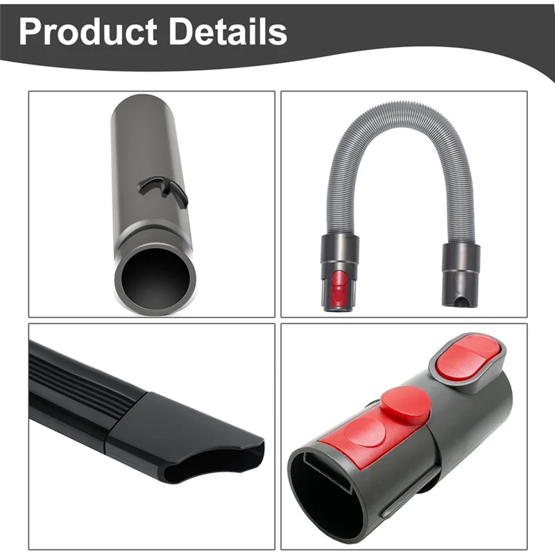 Accessoires pour aspirateur Dyson V7, V8, V10, V11, V15, accessoire de rêve pour aspirateur Dyson, tuyau, fente, buse, grotte