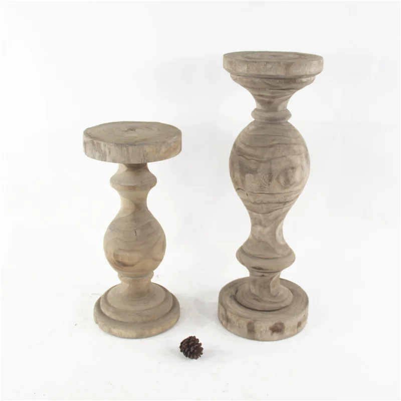 

Wooden leisure stool flower stand flower rack pastoral style decorative ornament
