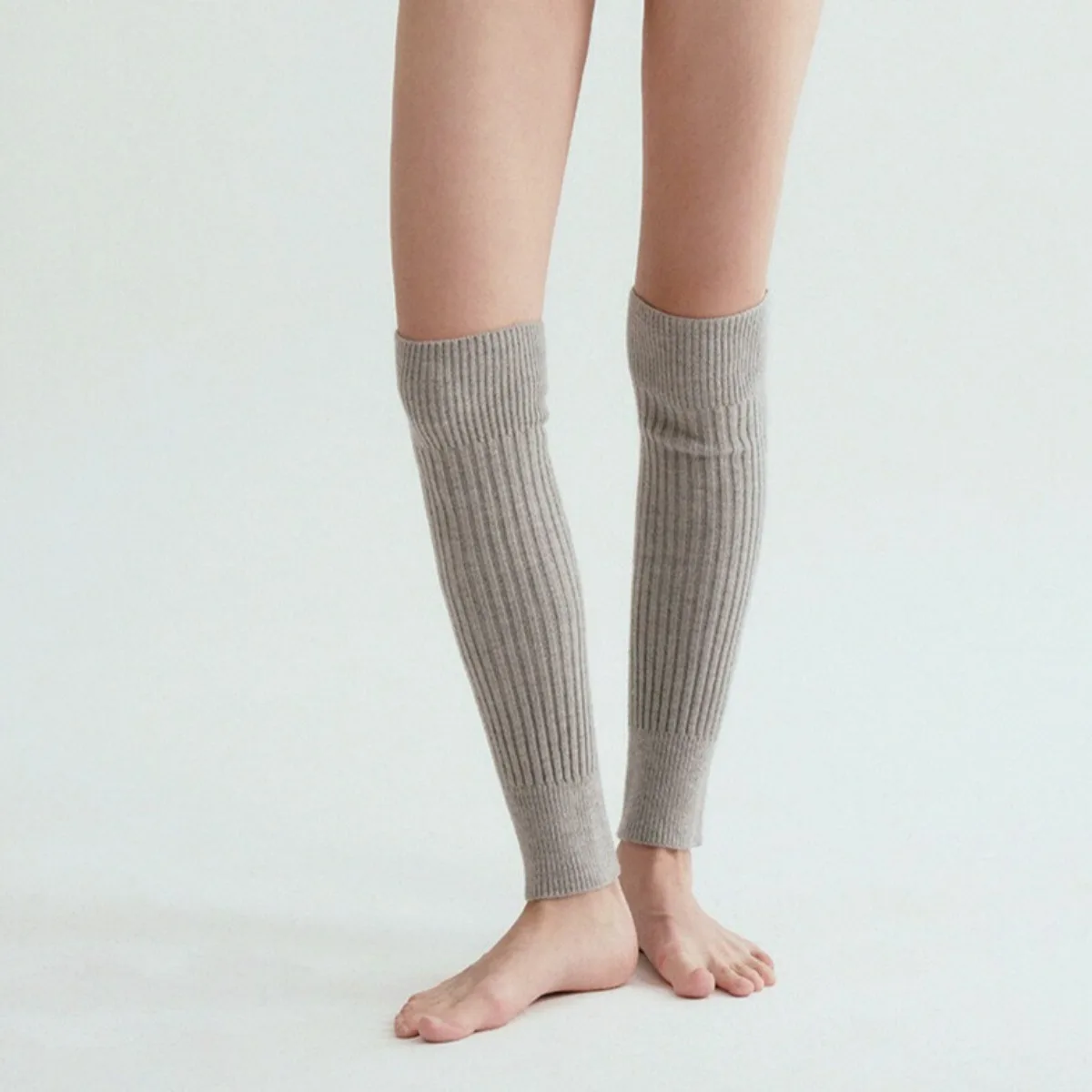 Women's Non-Slip Knit Leg Warmers for Yoga Ballet Dance Thermal Footed Boot Socks Warm Dance Practice Socks​