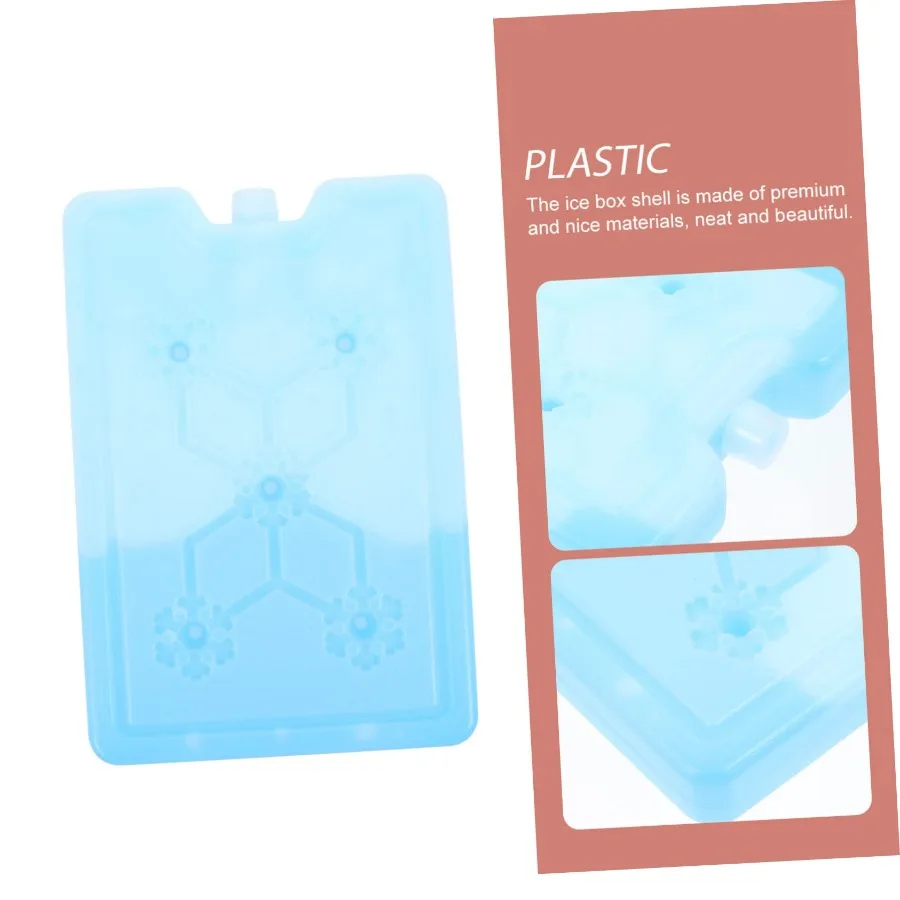 1000ml Portable Cooling Ice Crystal Box Reusable No Water Injection Required Ice Pack for Food Storage Cool Cooler Pack Bag