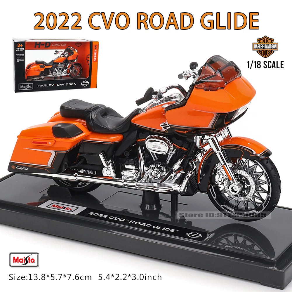 Maisto 1:18 Multiple styles Harley-Davidson 2023 Heritage Classic