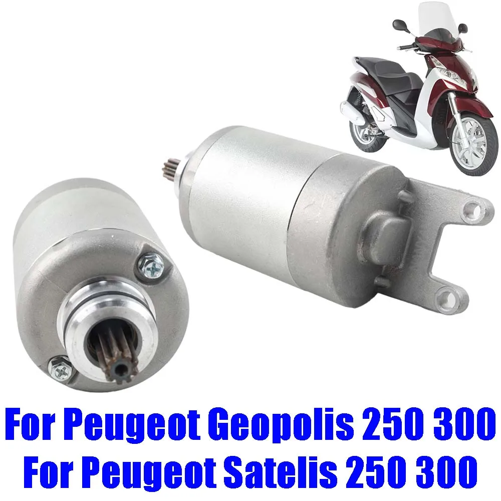 

For Peugeot Geopolis 250 250ie 300 300ie Satelis 250 250ie 300 300ie Motorcycle Engine Starter Motor 9 Teeth Gear Moto Parts
