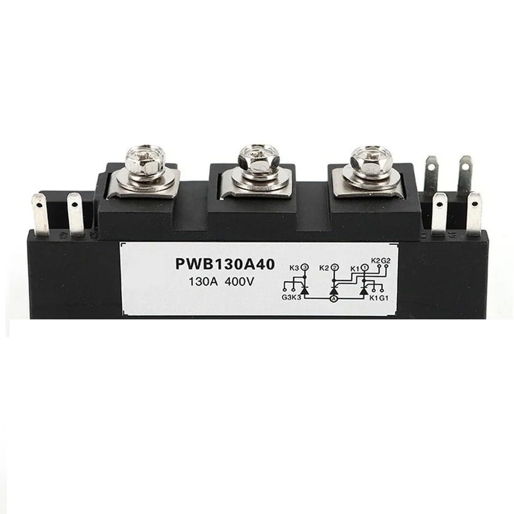PWB130A Thyristor Module 130A 400V For Welding Machine High Current Copper Base High Blocking Voltage Thyristor Module