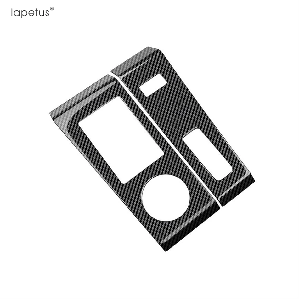 

For Mitsubishi Outlander 2023 - 2025 Car Central Control Gear Shift Panel Frame Cover Trim ABS Carbon Fiber Accessories Interior