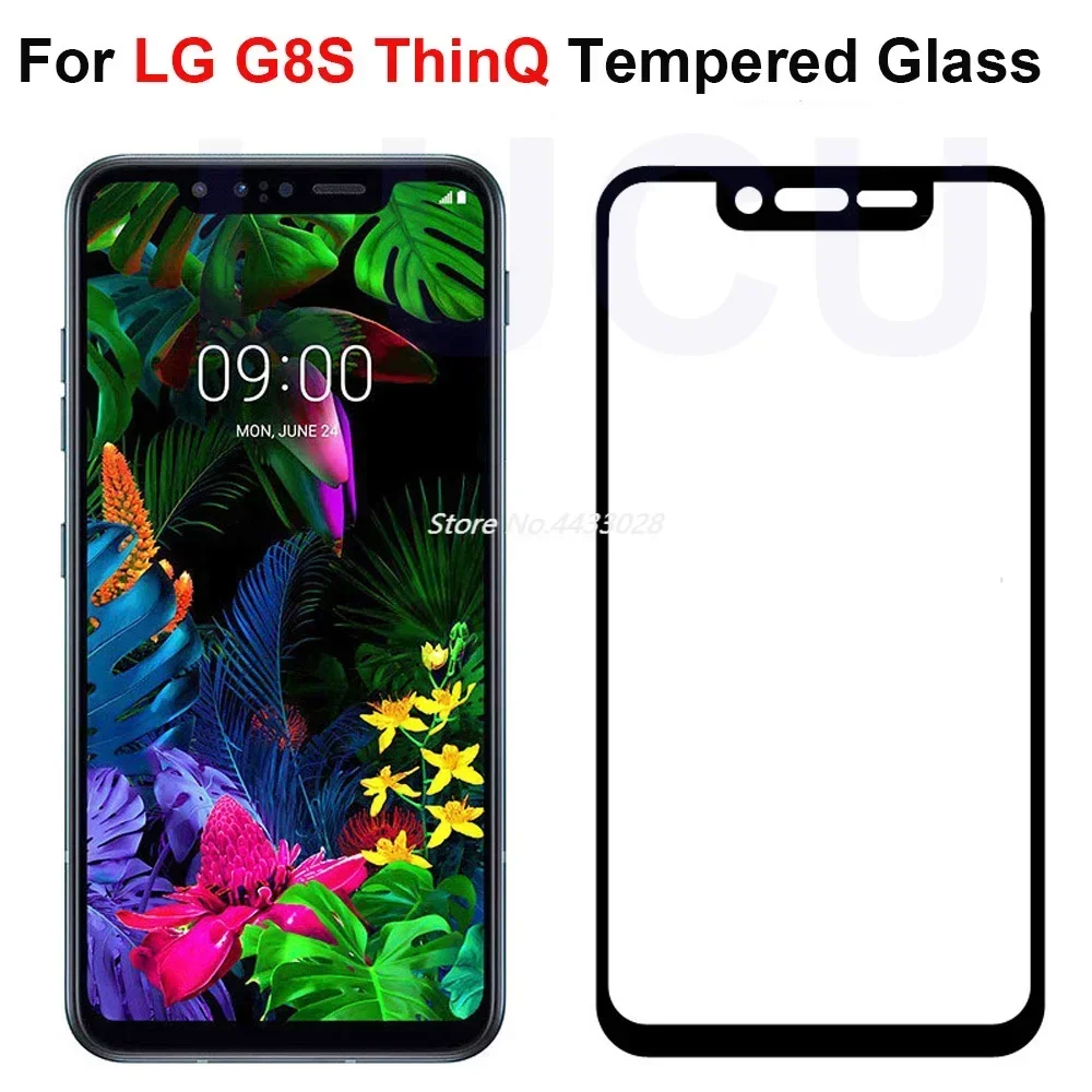 

3D 9H полное покрытие закаленное стекло для LG G8 ThinQ черное защитное закаленное стекло для LG G8S ThinQ HD защитная пленка, стекло