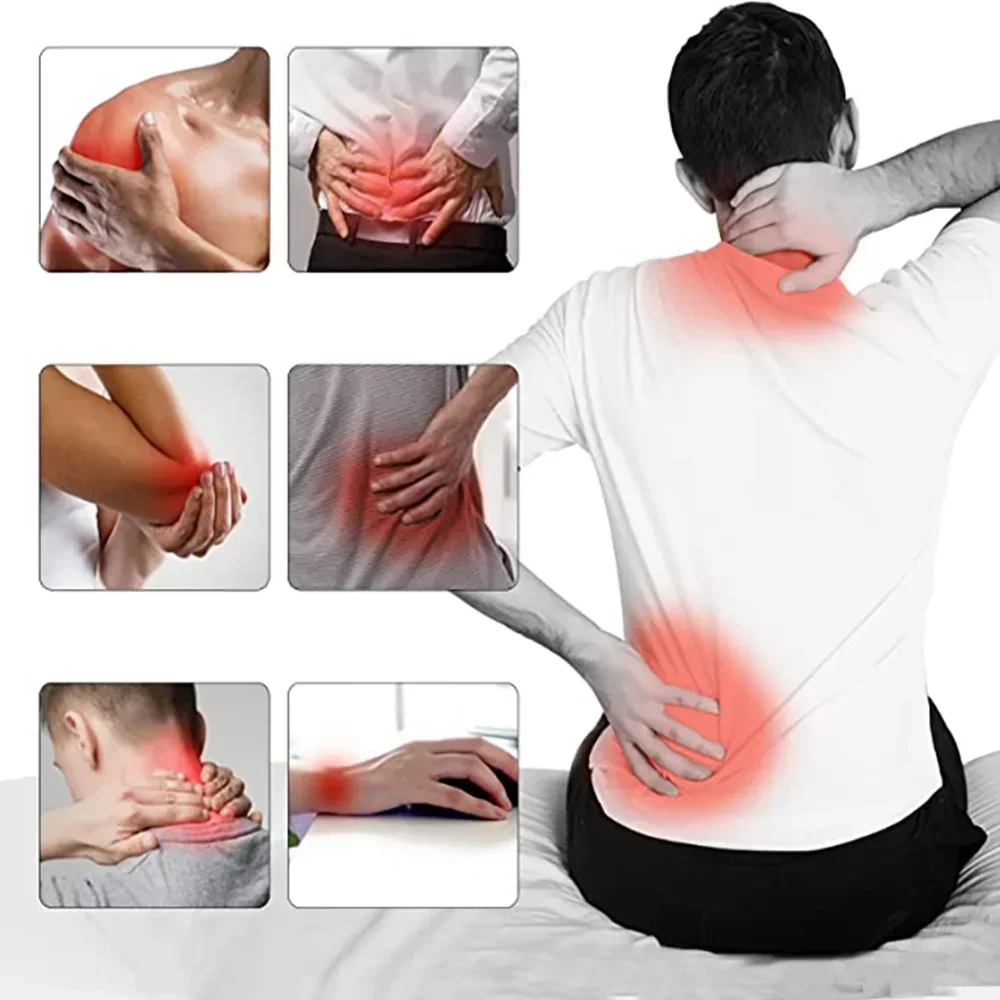 Physiotherapy Pulse Body Massager Home 24 Mode EMS Electric Muscle Therapy Stimulator 4 Output Channels TENS Unit