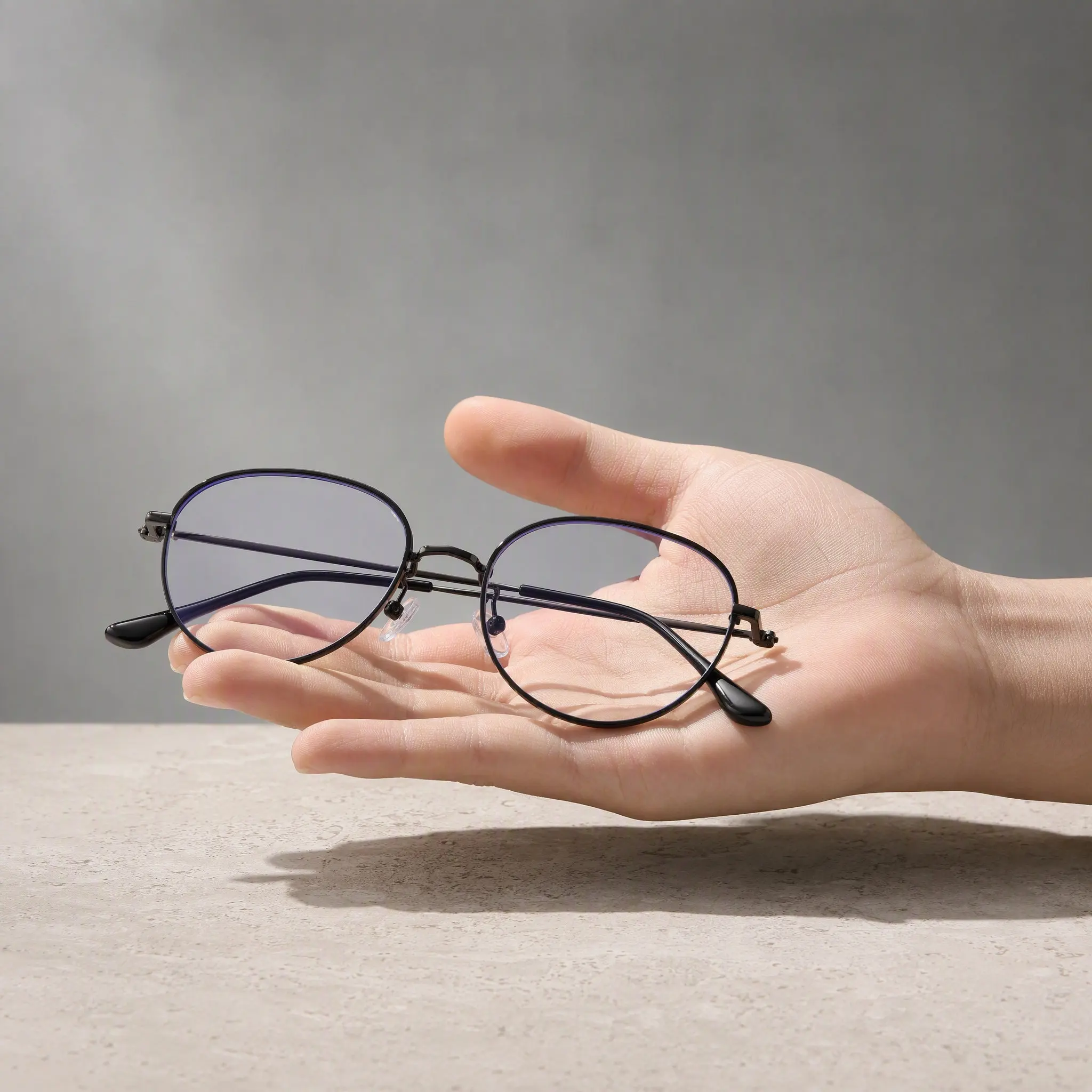 1Pair Sturdy Metal Glasses Arm Replacement Temple Compatible with Most Eyewear Frames Anti-Slip Comfortable Ear-Friendly Repair