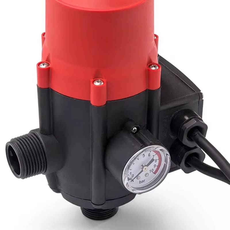 Automatic Pressure Controller Adjustable One Inch Self-priming Pump Water Flow Electronic Pressure Switch Hardware Accessories