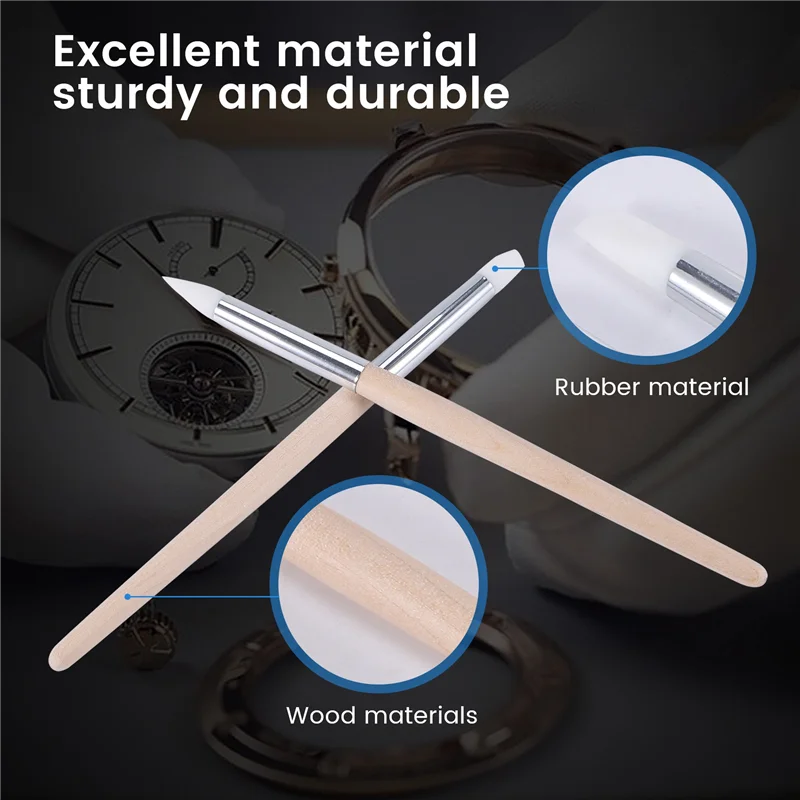 

AEE4-Rubber Watch Dial Cleaning Pen Movement Parts Duster Cleaner Watchmaker Cleaning Tools