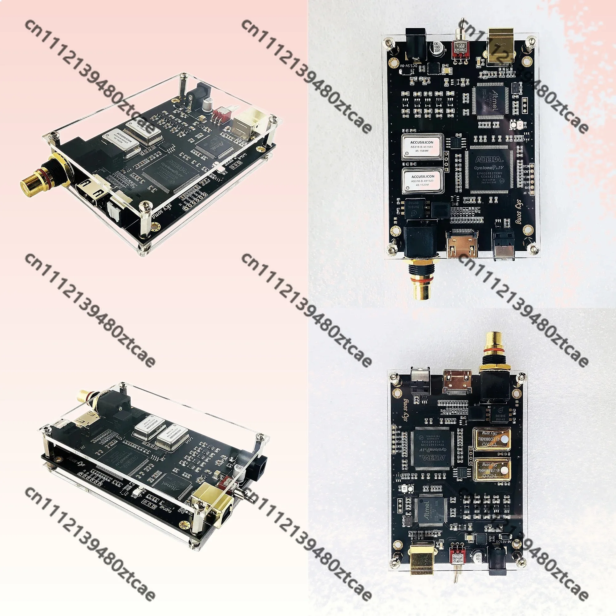 HiFi USB Audio Interface Card CPLD SPDIF I2S DSD512 DoP128 Coaxial Output DAC Module
