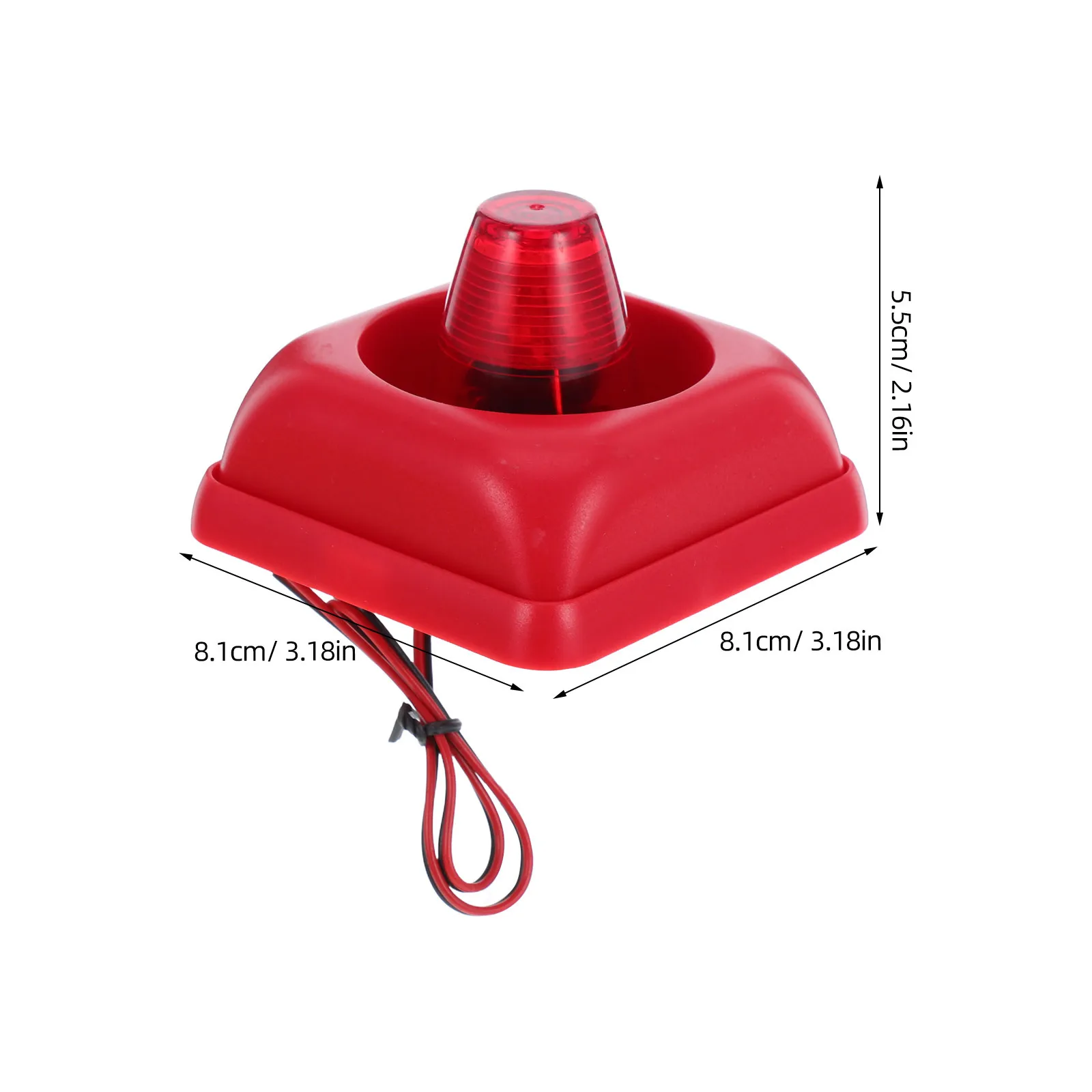 Sound Light High Intensity Led Loud Siren Wide Voltage Compact For Factory Warehouse Outdoor Safety Monitoring Industrial Siren