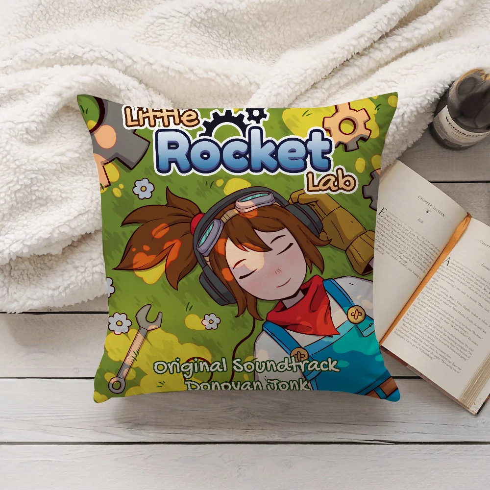 لعبة ليتل روكيت مختبر كيس وسادة ديكور المنزل غطاء الوسادة مناسبة لغرفة النوم أريكة مكتب السيارة