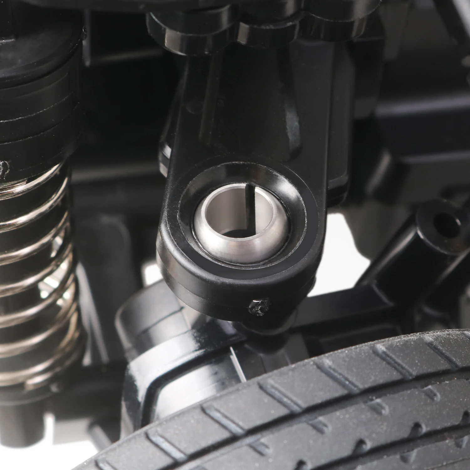 KYX Racing Bola de suspensión de baja fricción de acero inoxidable 4 Uds piezas mejoradas accesorios para 1/10 Tamiya MB01