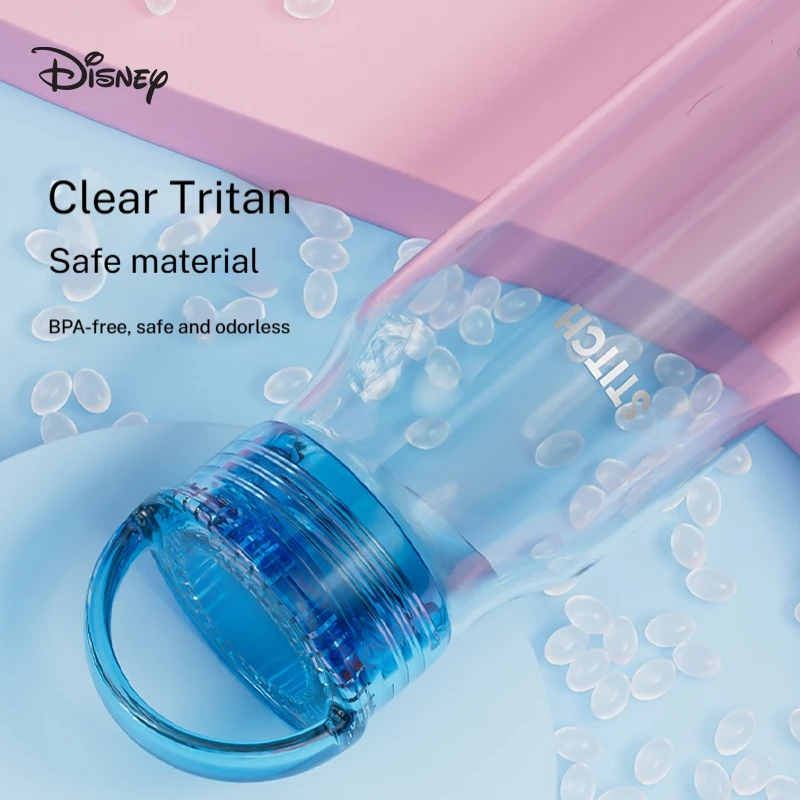 Disney Student Water Cup Children's Food Grade Tritan Direct Drinking Cup Male and Female Large Capacity Portable Drinking Cup view 2