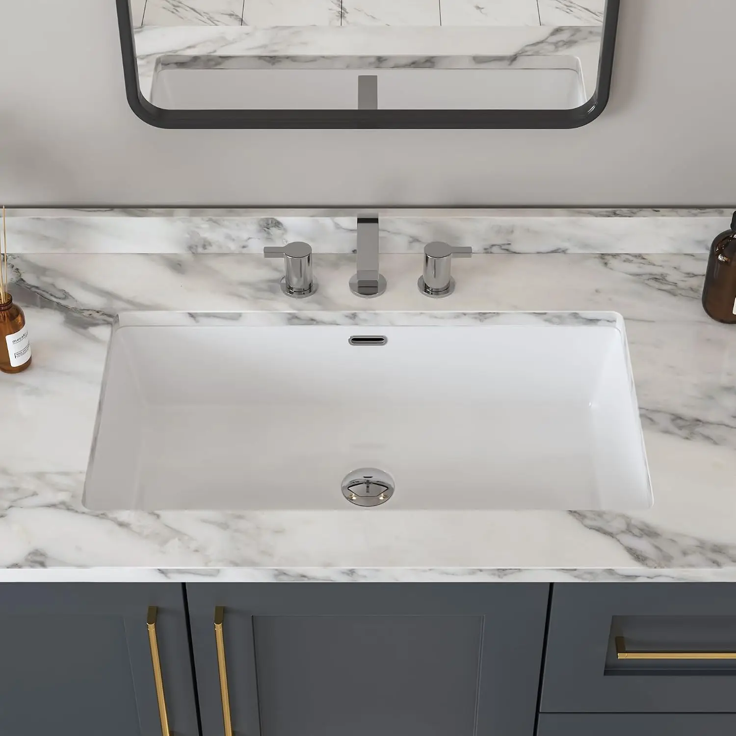 Undermount White 28