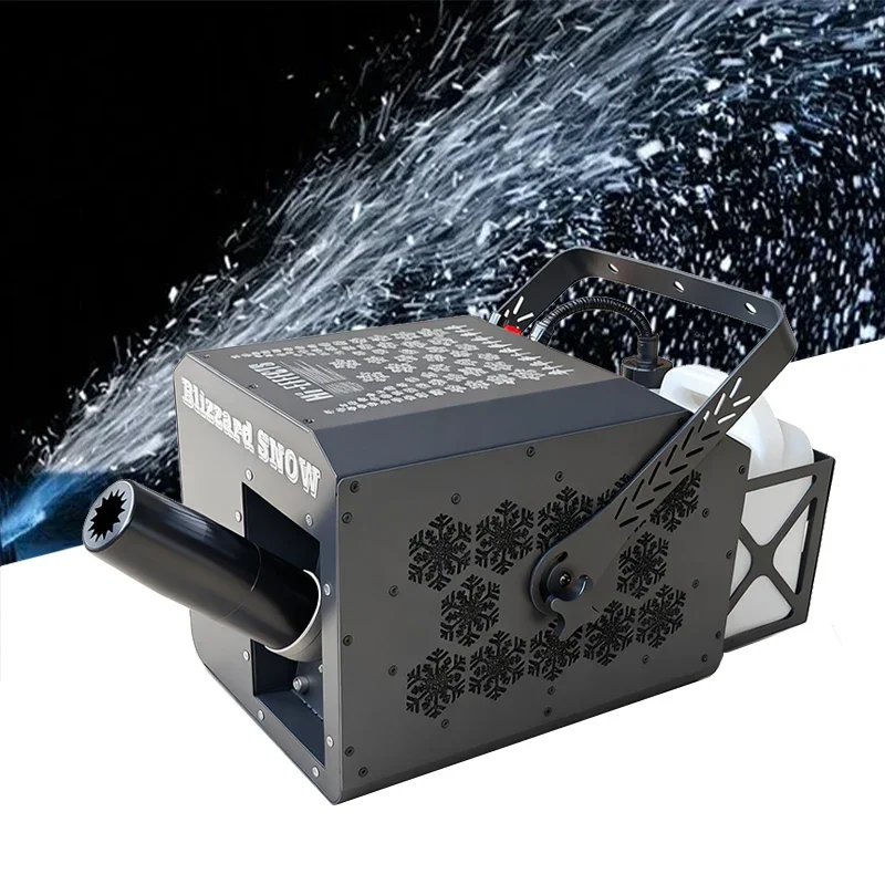 Igracelite 1000W Snow Machine Quiet Stage Effect Snow Machine for New Stage Effect