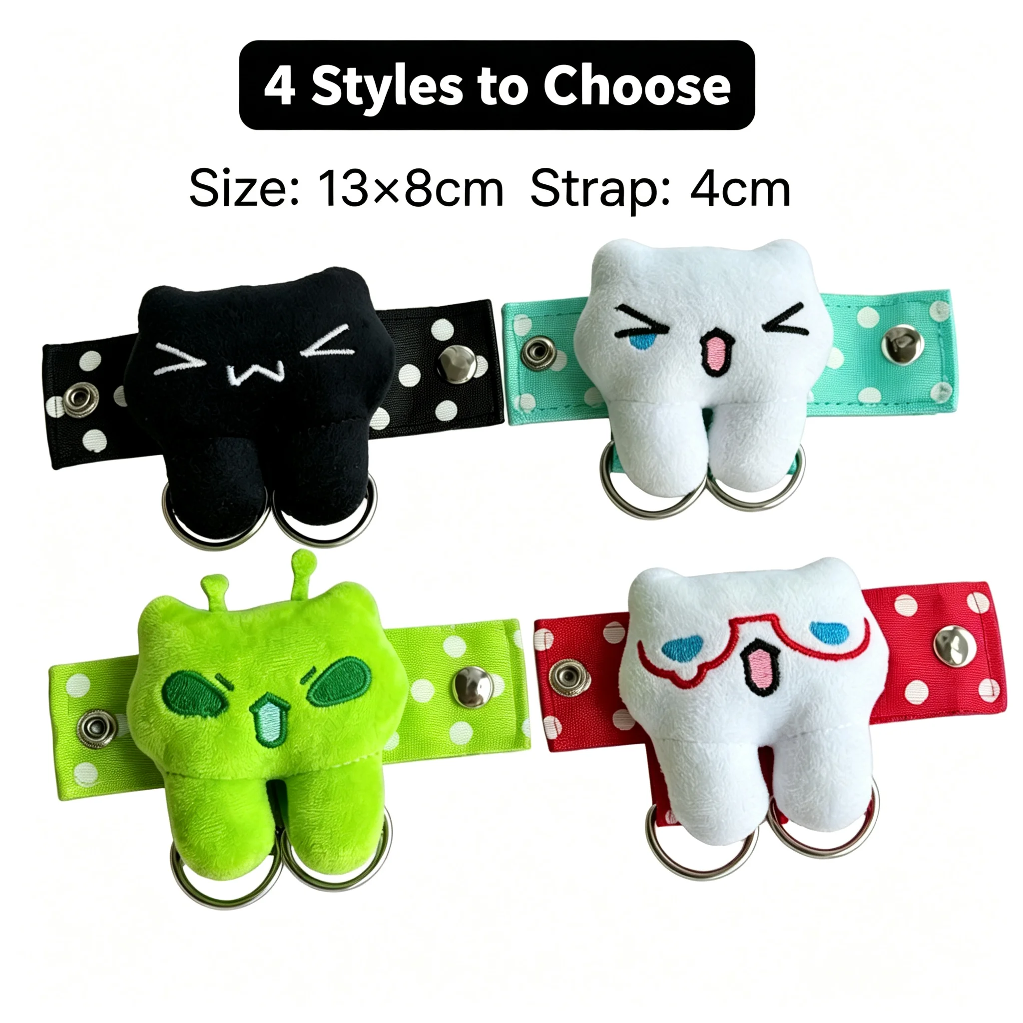 Cute greedy cat plush bag extender buckle cartoon glasses cat doll pendant multi functional storage accessory gift