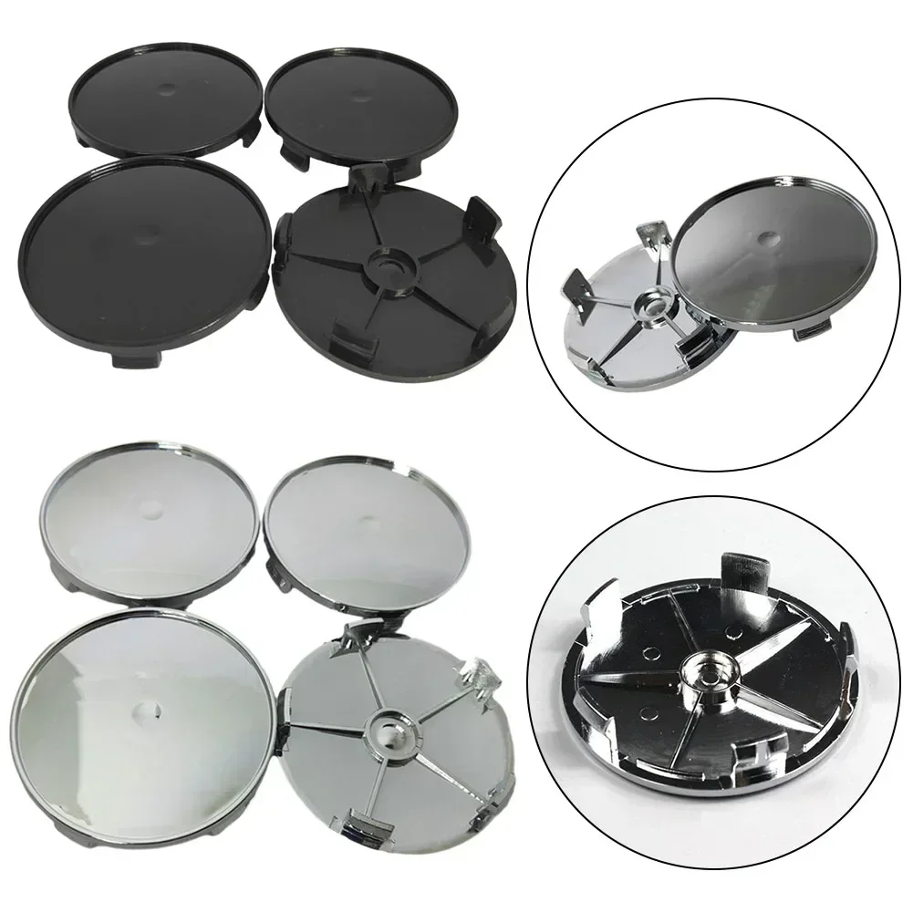 pcs 68mm/64.5mm Universal center cap Car Wheel Center Hub Cover Cap Auto Truck 68mm chrome plating hub plugs Accessories bbs