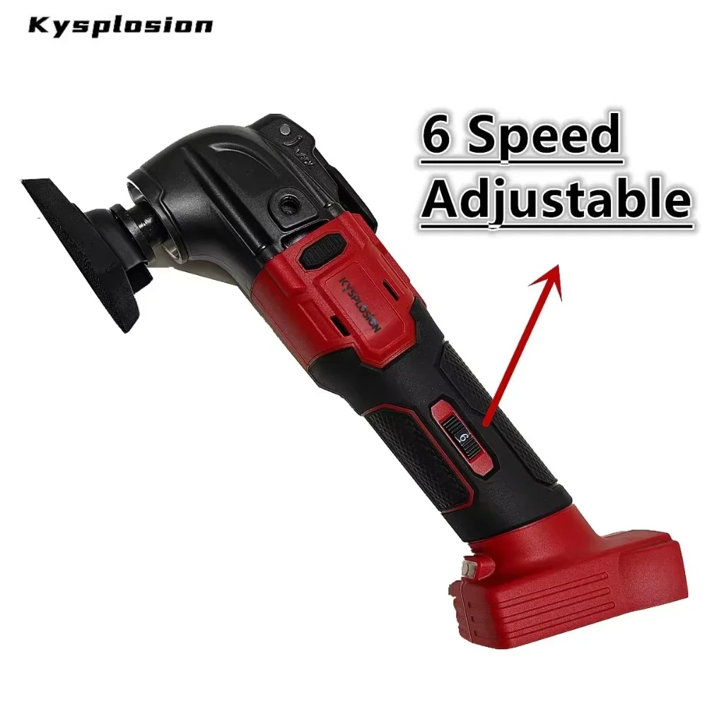 Brushless Electric Cordless Oscillating Multitool Home Trimmer Saw Renovator Woodworking Power Tool For Milwaukee m18 Battery
