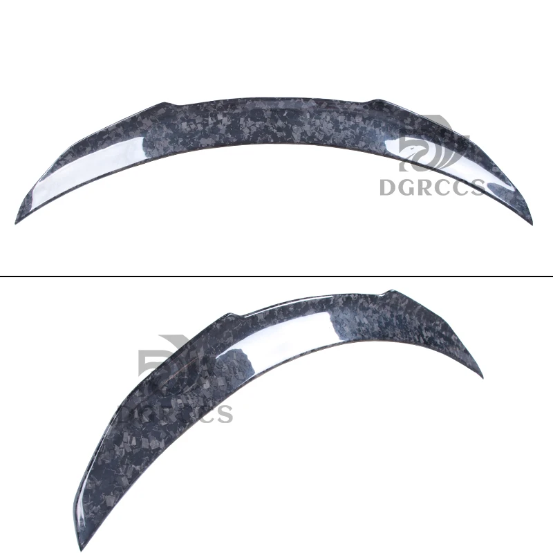 For Mercedes-Benz C-Class W205 4Door sedan PSM BMW Style Carbon Fiber Rear Spoiler Trunk Wing 2013-2022 Forged carbon