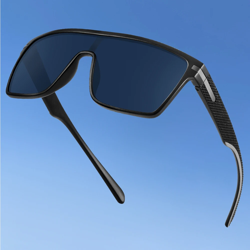 CRIXLAIS Mode Photochrome Polarisierte Sonnenbrille Männer Frauen Übergroße Sonnenbrille Männliche Nachtsicht Schutzbrillen UV400 – Detail 1