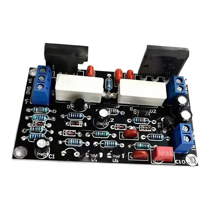 100W High Power Audio Single Channel Finished For Amp Board With 2SC5200 & 2SA1943 Transistors For DIY Speaker Spare Parts