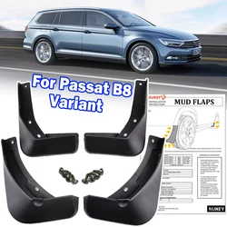 Set Front Rear For VW Passat B8 3G Estate Variant 2016 - 2021 Mud Flaps Mudflaps Splash Guards Mudguards 2017 2018 2019 2020