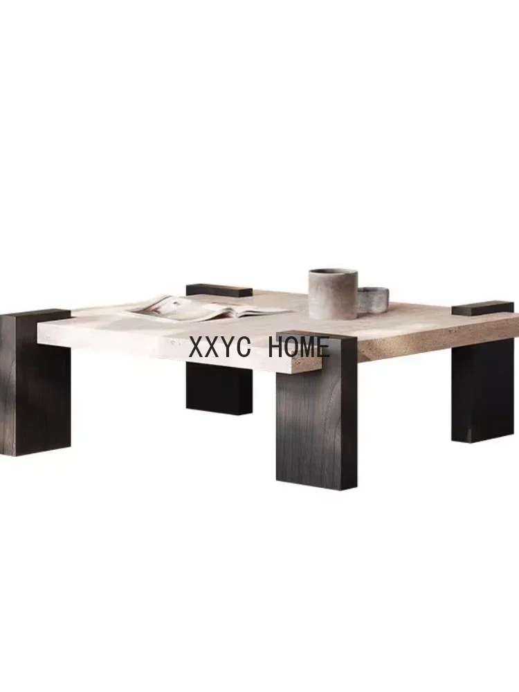 Design  Ornaments Creative Minimalist Hotel Lounge Tables Hotel Living Room Mesa Redonda Modern Furniture