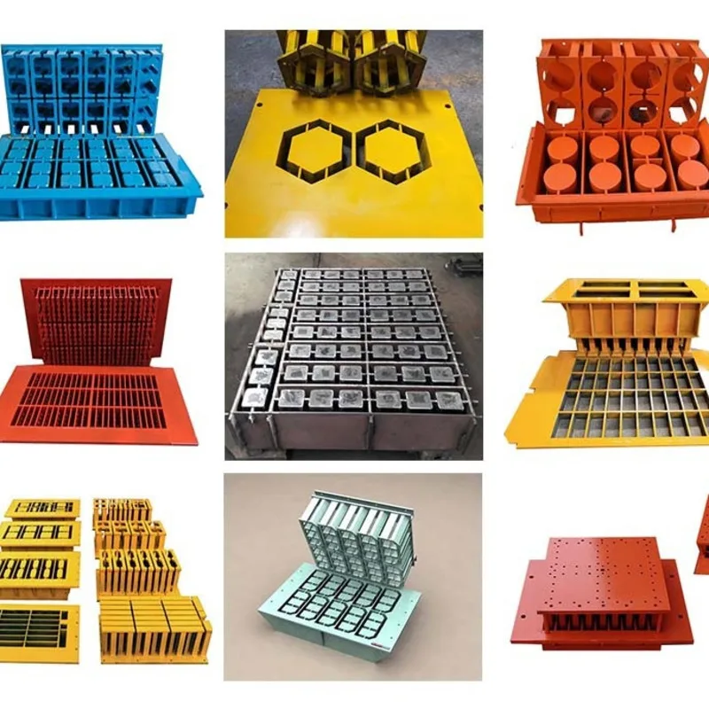 Multi Functional Mold 4-35 For Paving Grass Planting Bricks, Urban Road Paving, Cement Brick Making Machine
