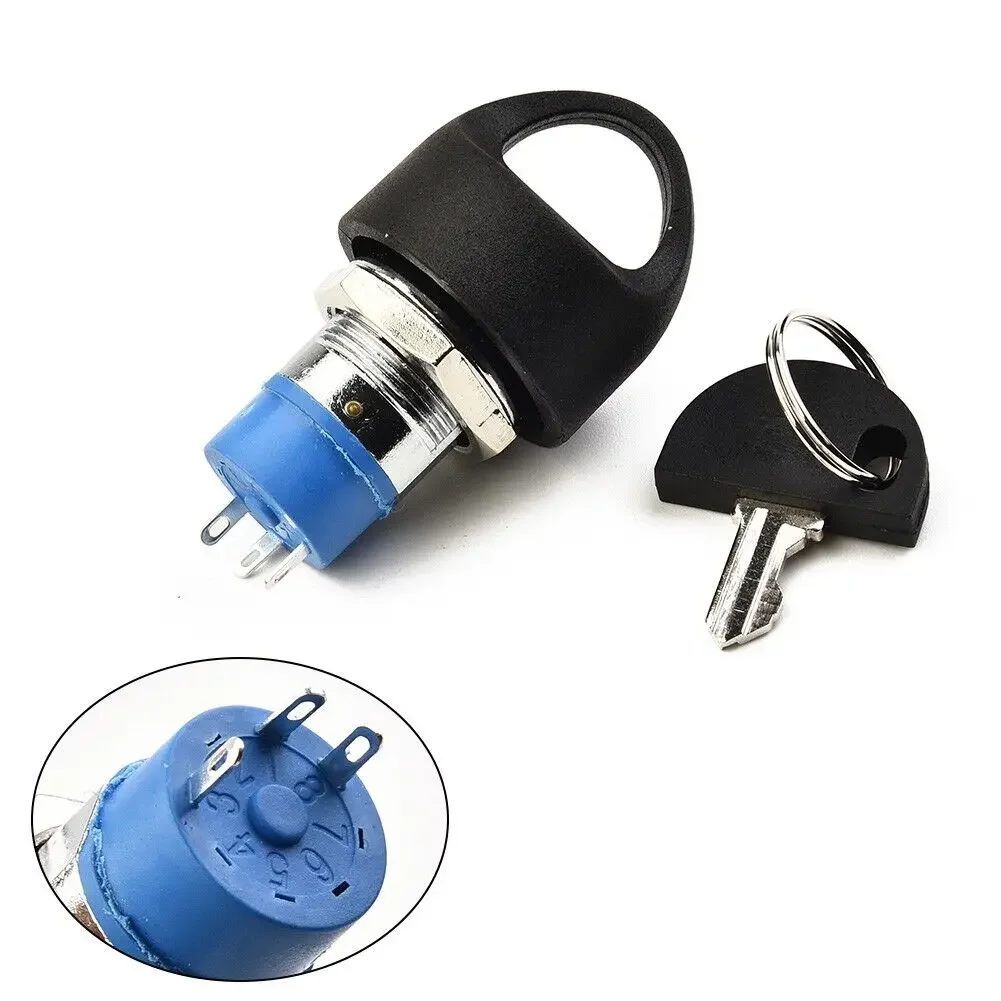 1pcs Ignition Switch Lock 2x Keys Replacement Mobility Scooter Spare Start On/Off Ignition Switch For Pride Mobility Scooters