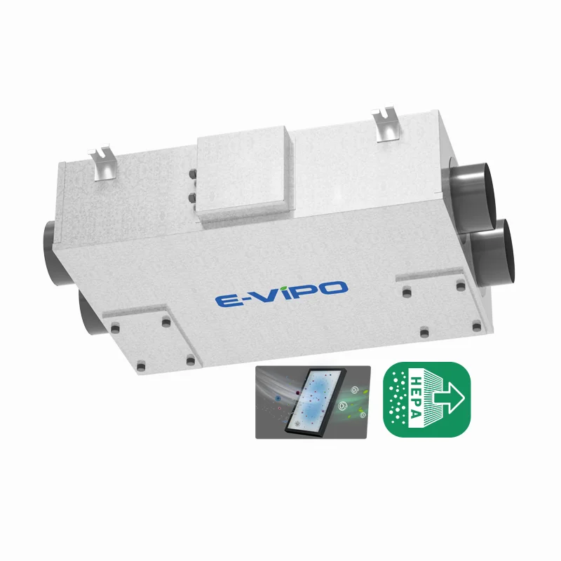 ダブルフラックス VMC 熱回収換気システム HRV 復帰器機械換気ユニット