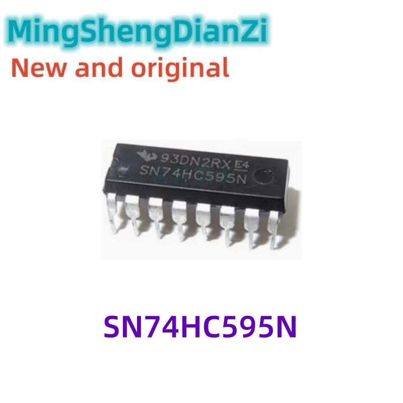 5PCS Brand new SN74HC595N Plug-in 74HC595 8-bit Serial Input/Output DIP-16 Logic IC