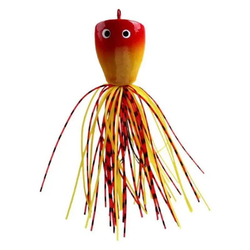 7,4g 9cm Popper Frosch Angelköder Oberflächenköder Harter Köder mit Silikonrock Künstlicher Köder für Seefischerei – Detail 6